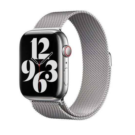 Apple S10 時計ストラップミラネーゼ applewatch9/8/7 メタル時計ストラップ磁気超 2 スチールストラップに適しています。|undefined