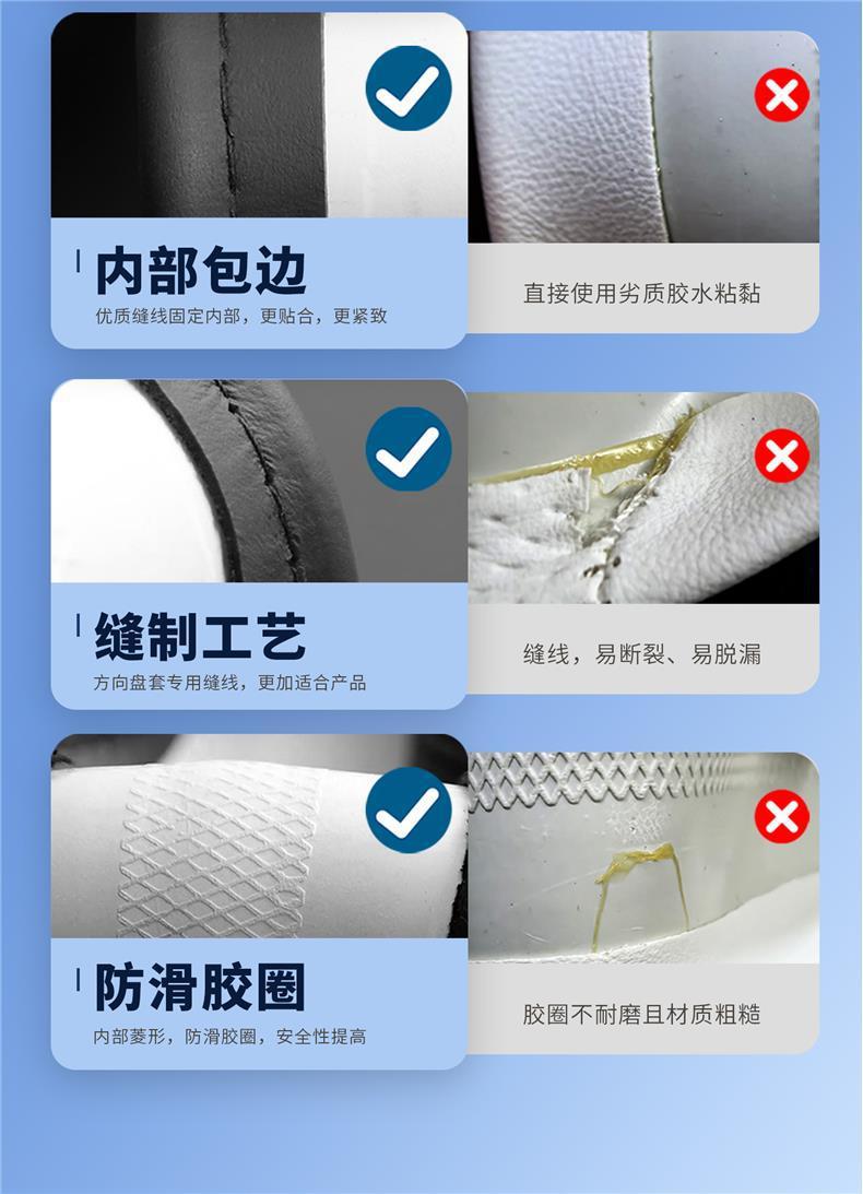 2026 Model Great Wall Ora 5 Ultra-Thin Steering Wheel Cover, No-Sew, All-Season Interior Decoration Accessories and Modification Items