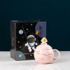 Space astronaut, high quality box for St. Valentine's Day for beloved