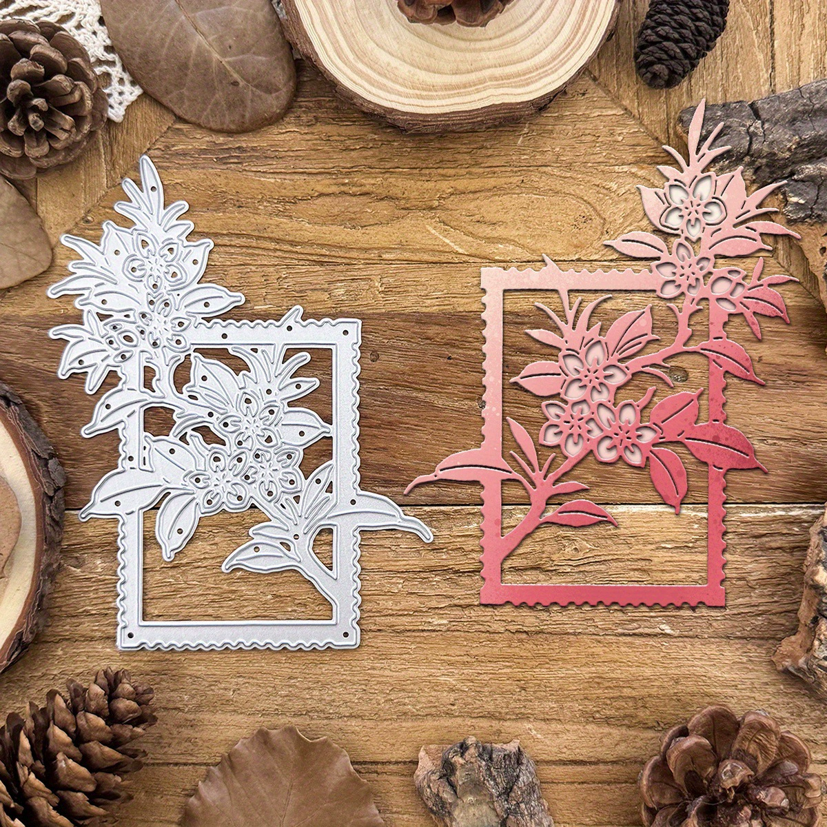 Печать seal, mold, template, cherry tree, DIY