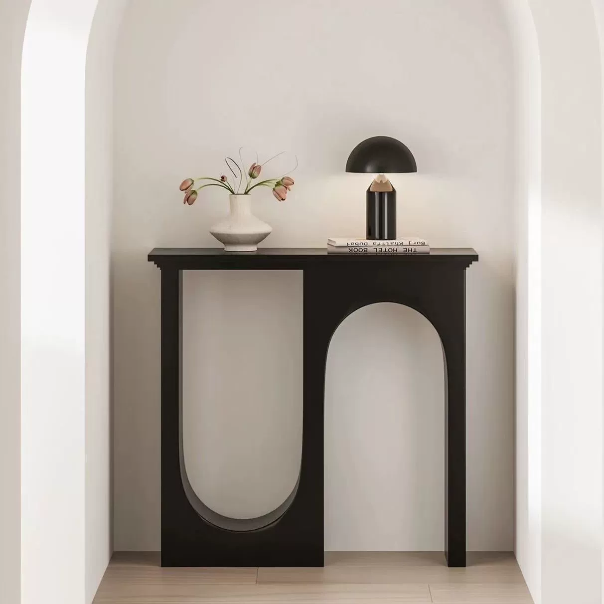 Скандинавский современный шкаф для прихожей, минималистичный кремовый камин, известный в интернете, настенный шкаф для столовой, буфет.