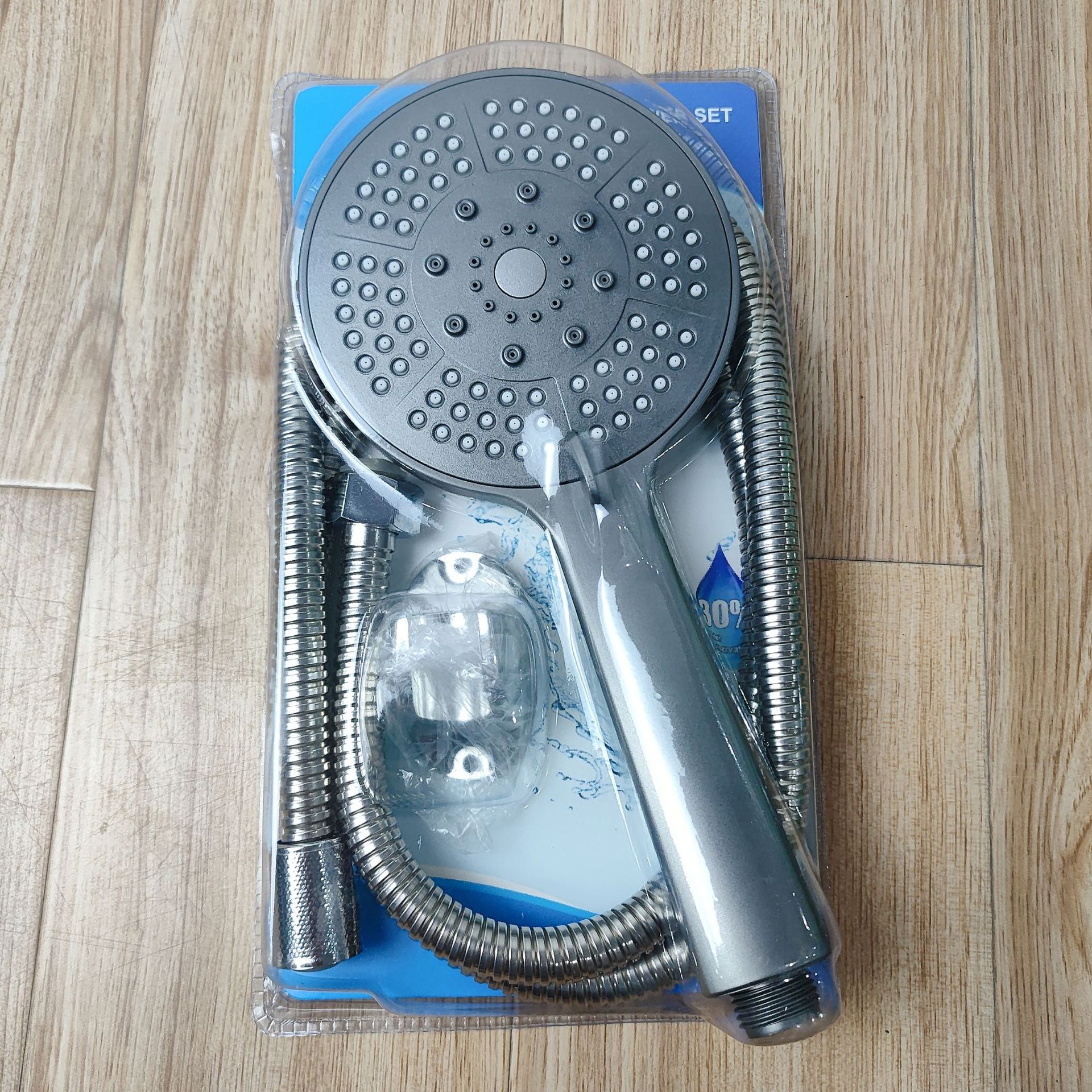 Comercio exterior al por mayor pequeño conjunto de ducha de tres piezas conjunto de ducha de tubo de ducha base conjunto de ducha