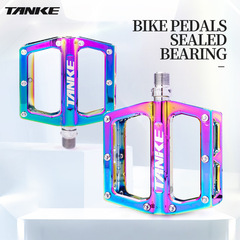 TANKE Carbon Bike - Vibrant Mountain, Road, Folding, Downhill Training, CNC Aluminum Alloy Large Pedals, Cross-border