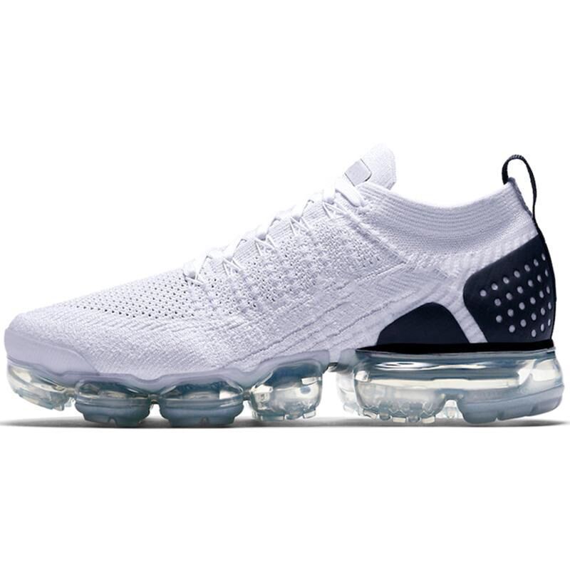Vapromax Flyknit 2018 Second-Generation Full-Length Air-Cushioned Shoes 2.0 Running Shoes with Cushioning Air-Cushioned Sports Features