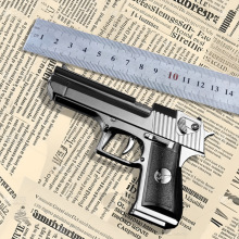 沙漠之鹰669枪型明火直冲充气打火机代发新奇特地摊趣味个性创意