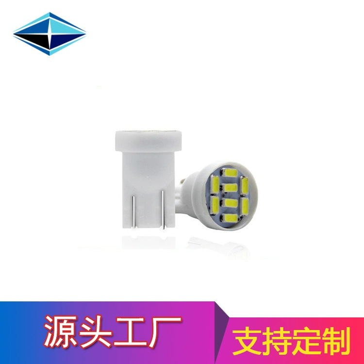 Cross-Border специально для 12 В Универсальный индикатор ширины T10 3014 8SMD подсветка номерного знака Автомобильная светодиодная лампа для чтения