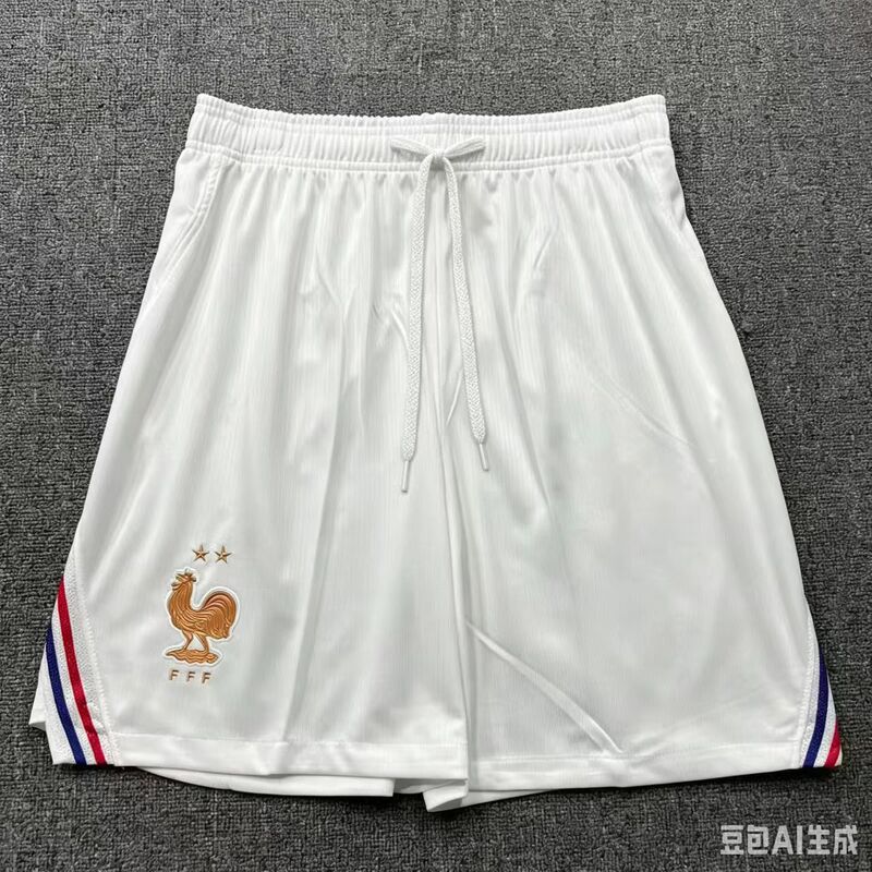 2627 Football Pants National Team France Brazil Club Barcelona Atletico Madrid Brazilian Football League Fan Drawstring Shorts