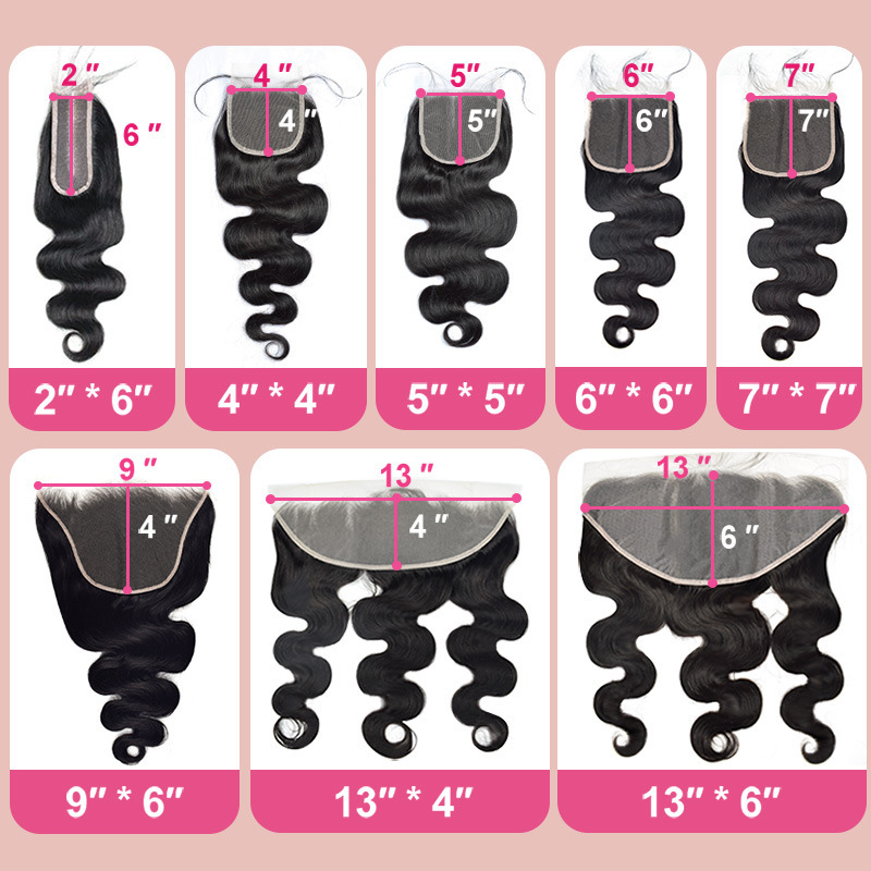 Real Human Hair Piece 13X6 Transparent Hd Lace Frontal Humanhair Foreign Trade Wig
