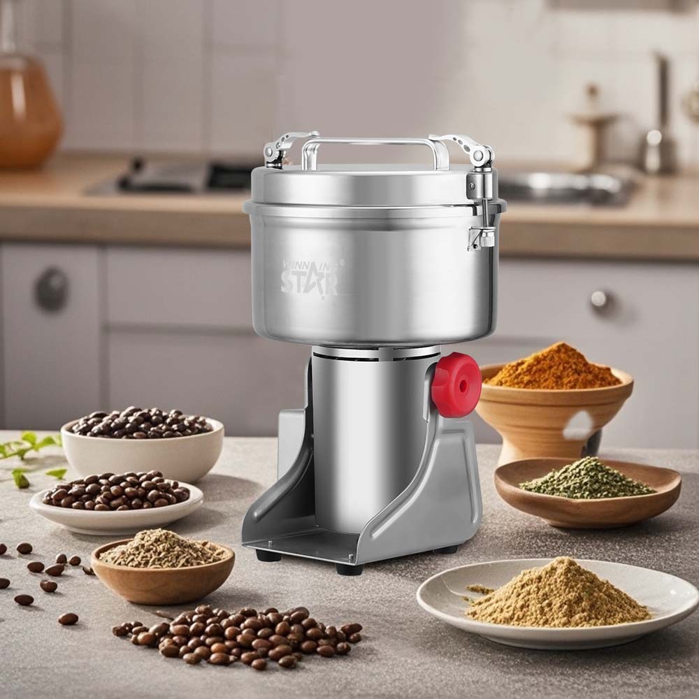 WINNING STAR transfronterizo 800G portátil pequeño café con pimienta doméstica, granos integrales, molino de hierbas medicinales chinas