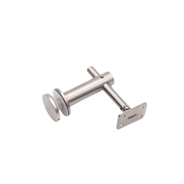 304不锈钢玻璃夹点支式楼梯扶手连接支撑托架连接件走廊护栏固定