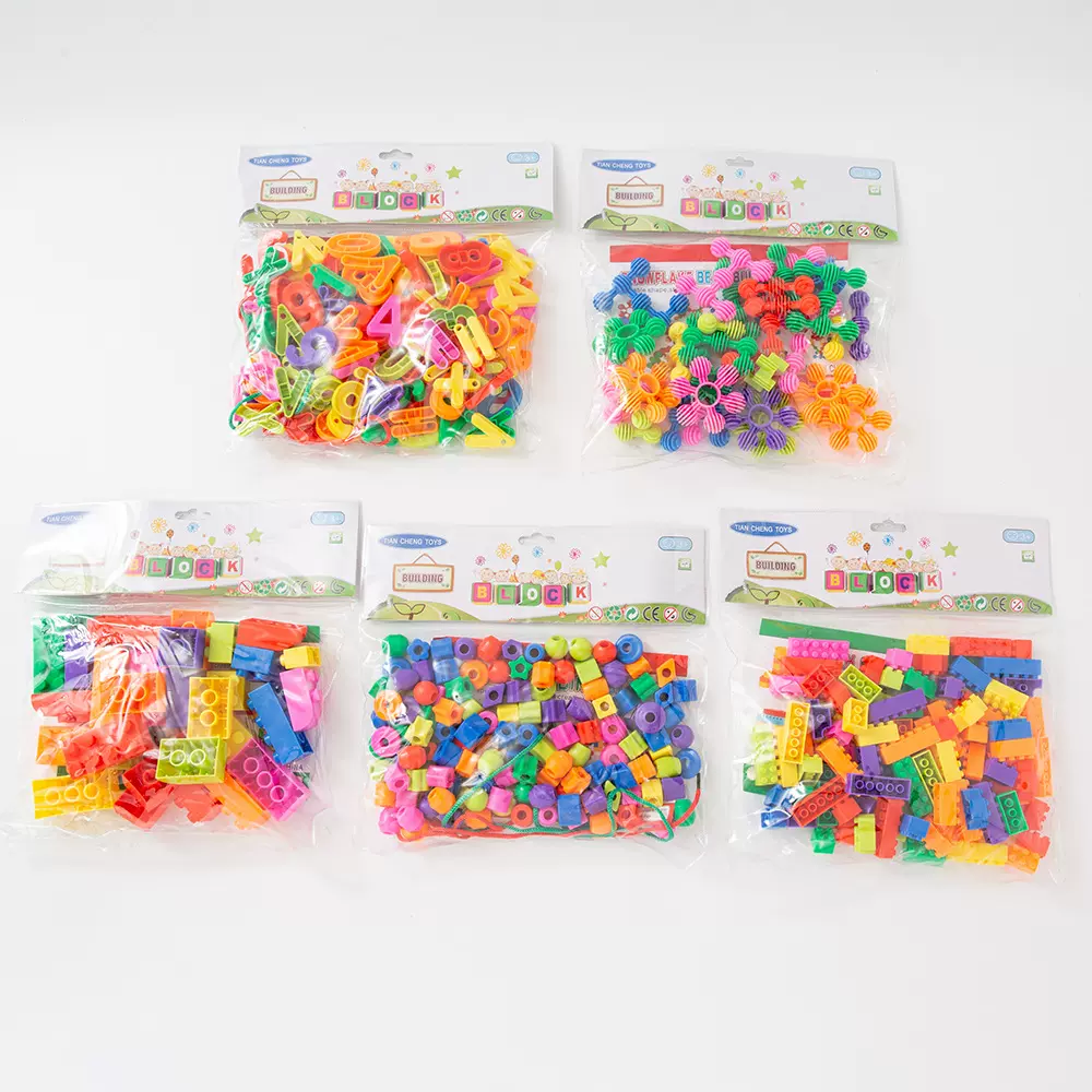 外贸英文版积木大颗粒3-12岁早教拼装百变益智幼儿园儿童拼插玩具