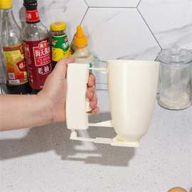 跨境厨房手持丸子器手持面糊分离器肉丸制作器蛋糕奶油分配器批发