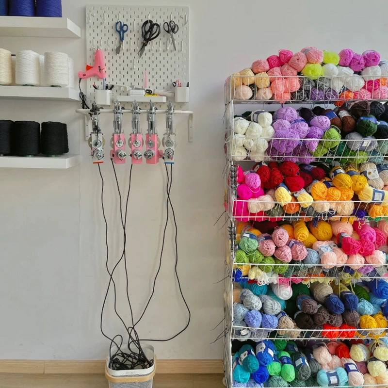 400 грамм tufing шерсть, 8-нитяный бархатный гандман вязальный ковер DIY игла вышивка шерстяной горячий кластер ряд пистолет