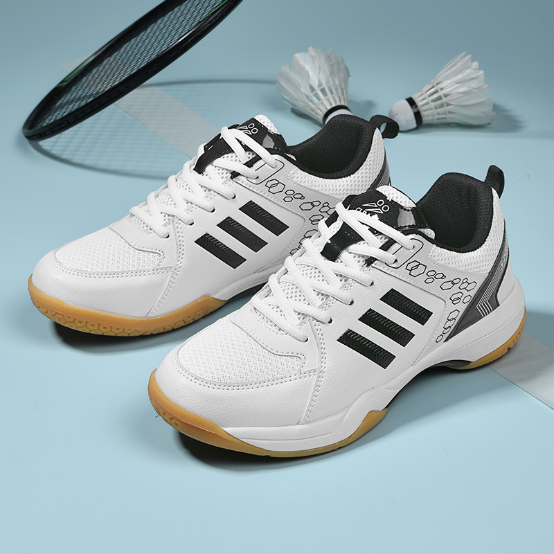 Nuevos zapatos de bádminton profesionales transfronterizos al aire libre antideslizantes y resistentes al desgaste de moda transpirables zapatos de tenis de mesa image 4