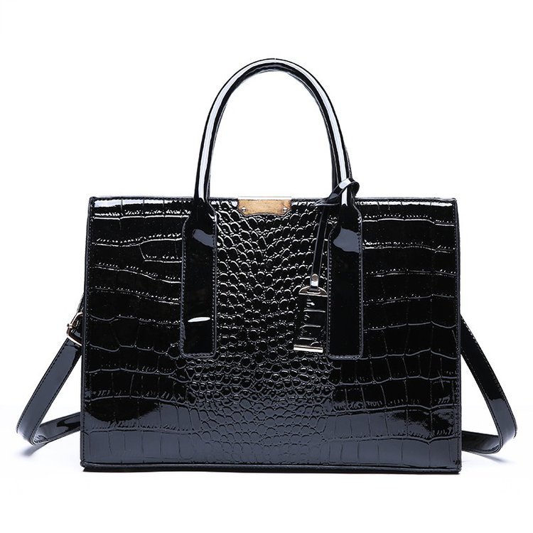 Women's Bags Crocodile Pattern Handbag Shoulder Crossbody Tote Bag