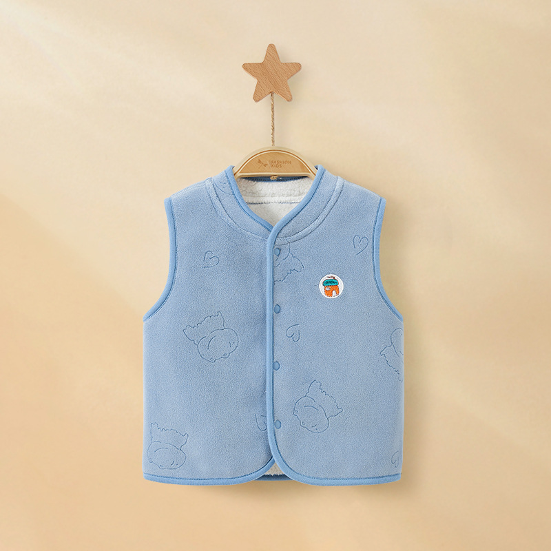 Primavera, otoño, invierno, chaleco de bebé, chaleco de invierno para niños pequeños, chaleco de hombro caliente para niños