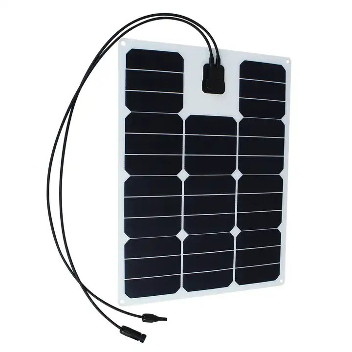 40w50w60w 柔性太阳能光伏板 防水轻便 太阳能软板sunpower充电板