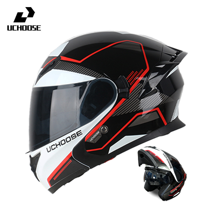 Casco de motocicleta certificado 3C con Bluetooth seguro retro ciclismo completo cubierto por todas las estaciones universal
