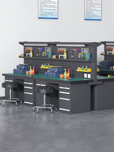 ✅防静电工作台重型不锈钢钳工操作台实验流水线车间不锈钢检验桌