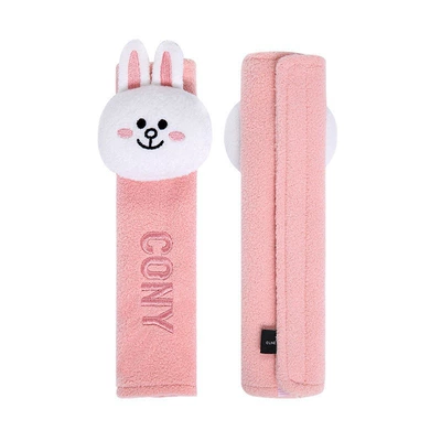 Seat belt shoulder pad Pad Car Accessories High-End - cony-plush-single-pack