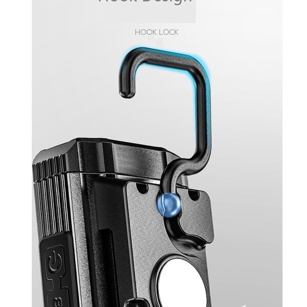 Rechargeable portable ultra bright LED work light flashlight