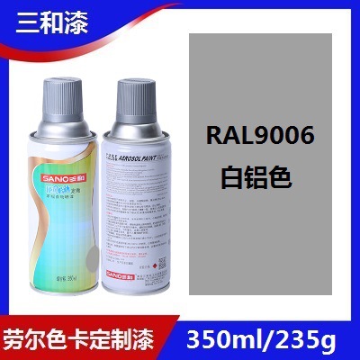Краска-спрей SANO RAL 9006 Белый алюминий