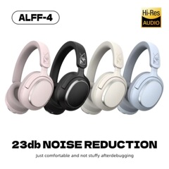 2025跨境新品ALFF-4头戴式耳机ANC主动降噪蓝牙无线耳麦现货私模