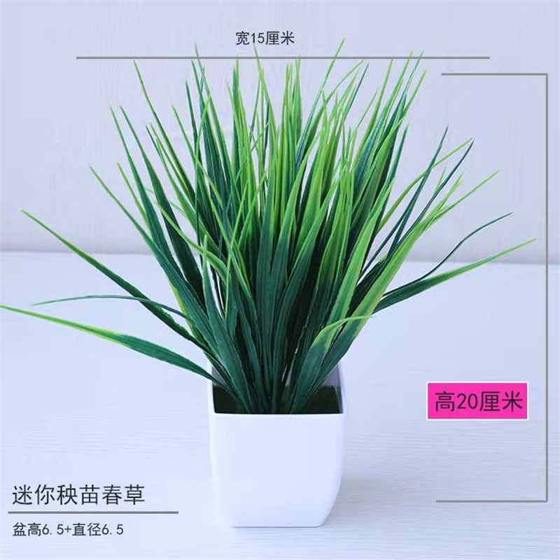 Pequeña imitación de flores falsas decoraciones de sala de estar decoración de mesa de té flores de plástico mano flores falsas plantas decoraciones