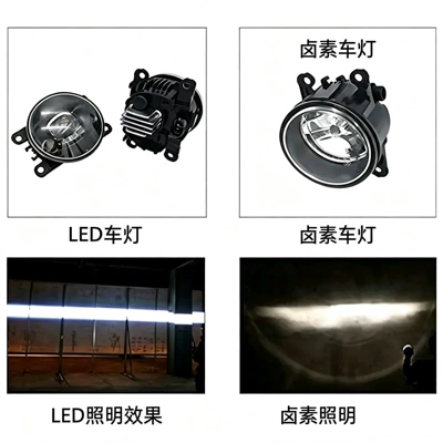Fog lamp with Mitsubishi Outlander and