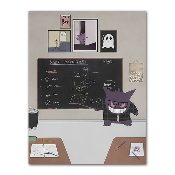 Cross -border Shopee Japanese anime decorative painting Pokémon…