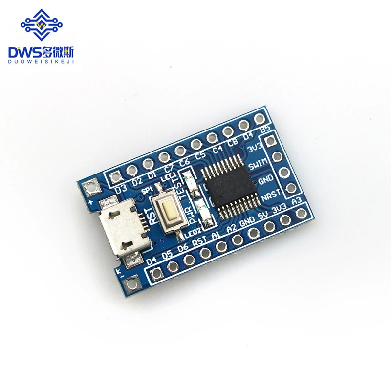 STM8S платформа для электронных разработок минимальная системная плата STM8S103F3P6 однокристальная микрокомпьютерная ячейка базовая плата