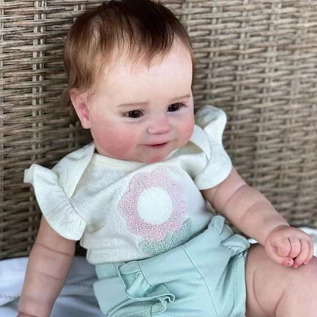50cm lindo simulación muñeca de la simulación de Madie implantado pelo transfronterizo suministro de una generación
