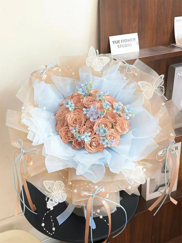 Nuevo estilo de estilo de ballet rojo de alto valor semiacabado conchas de flores al por mayor conchas de flores redondas regalos diy Día de San Valentín