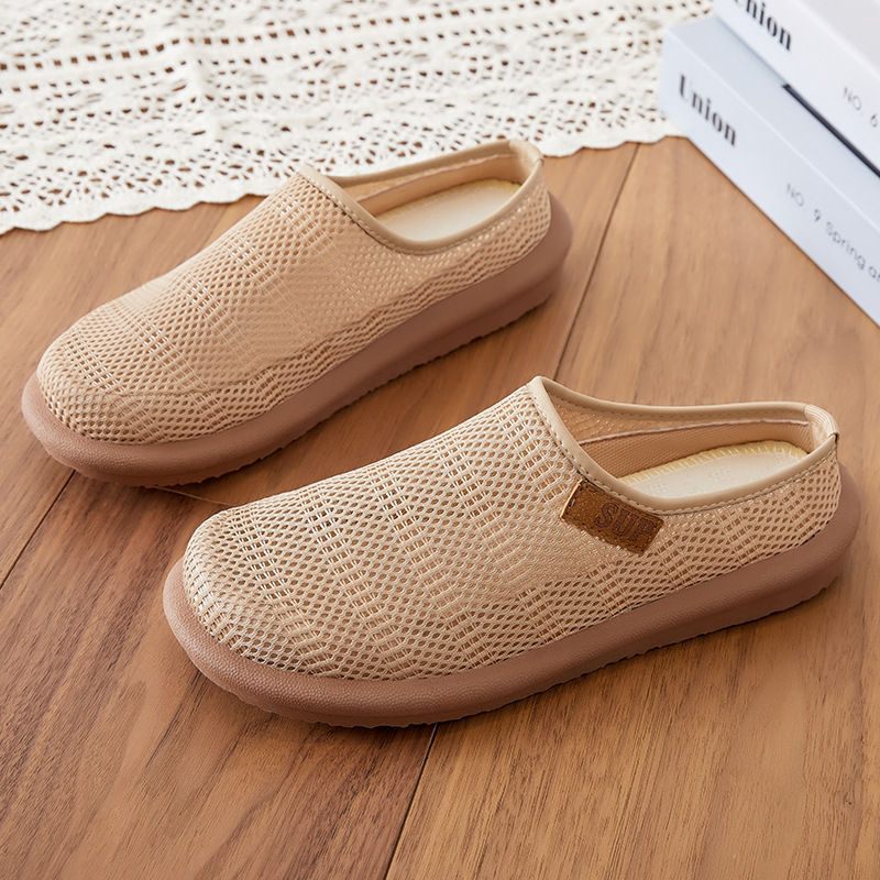Zapatos casuales zapatos de malla voladora de verano para mujer zapatos individuales transpirables al por mayor transfronterizos zapatos de mujer huecos medias zapatillas para mujer