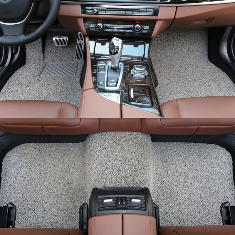 Passenger Rear Universal – Universal Car Carpet - 5-seat-set-thickened-21mm-pure-grey