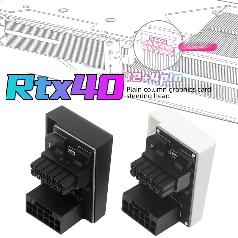EZDIYFAB 12VHPWRPCI-E 5.0 корпус RTX4090 12+4pin видеокарта 180 градусов поворота