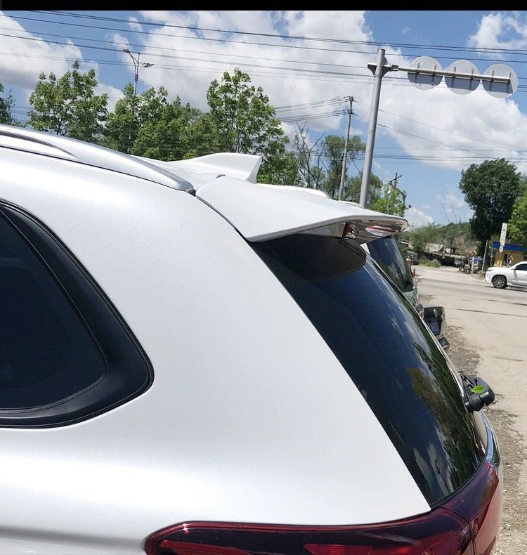 Mitsubishi Outlander Large Rear Spoiler for 13-22 Models, New Outlander Modification Special Widened Roof Spoiler, Wind Deflector, No Drilling Required
