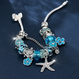 Cross-border wish new lantern turtle flower starfish pendant bracelet bracelet simple personality spell a lot of explosions