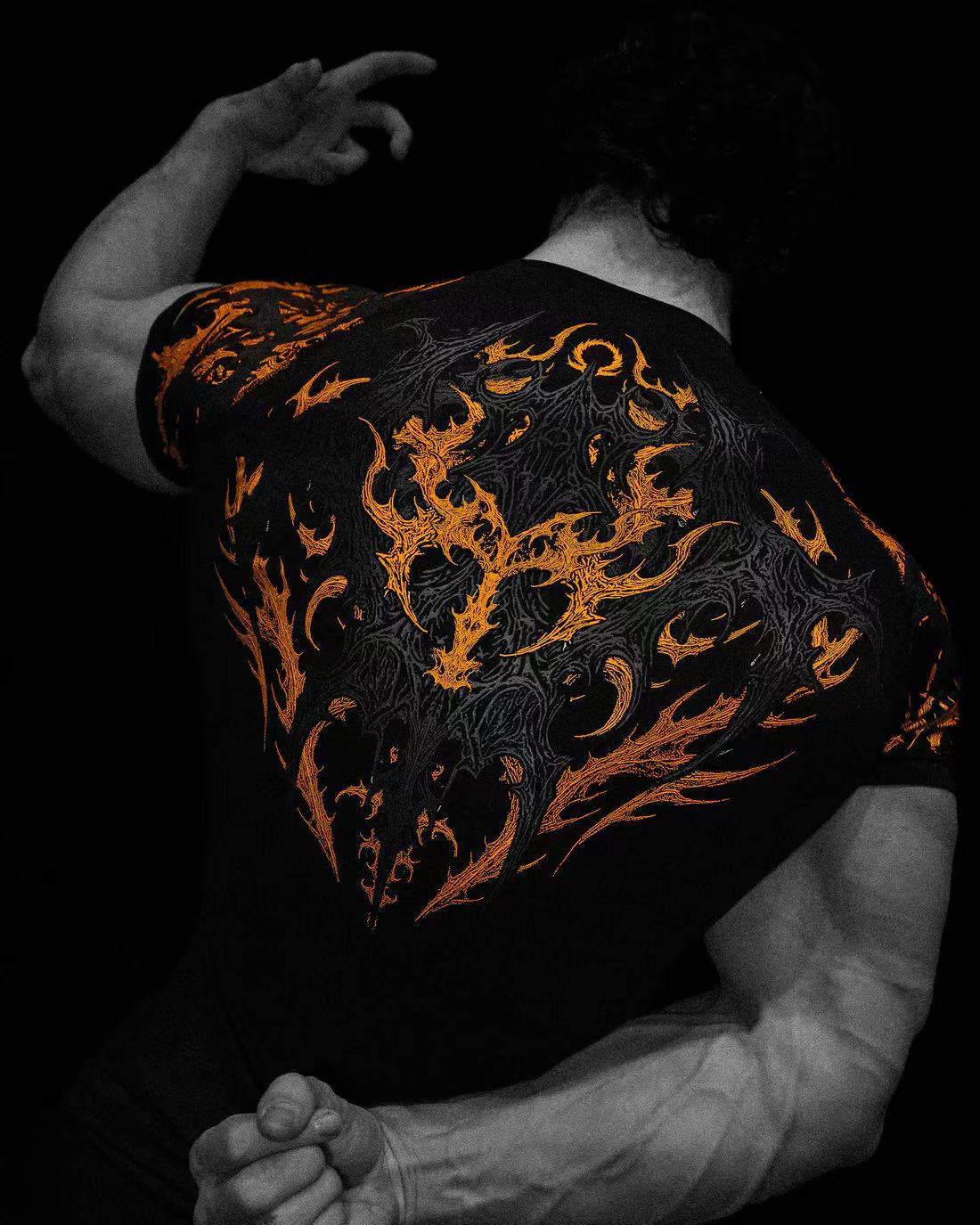 Breathedivinity Venom Purgatory Quick-Dry Short-Sleeve Fitness Sports Shapewear Compression Shirt For Men And Women 008_viptrois.com
