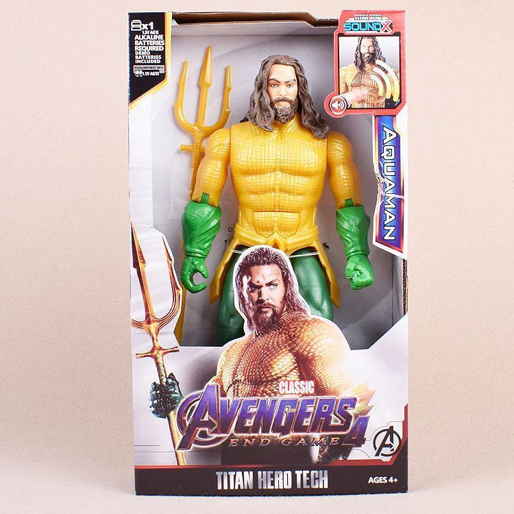 クロスボーダー子供男の子アベンジャーズアイアンスパイダーマンヴェノムブラックパンサーサノスフィギュアライトオーナメントおもちゃ|undefined