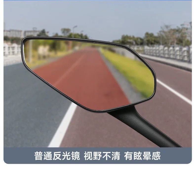 Universal rearview mirror for electric vehicles and motorcycles, Feiying M8 Shangling convex high-definition anti-glare reflector, wholesale accessories