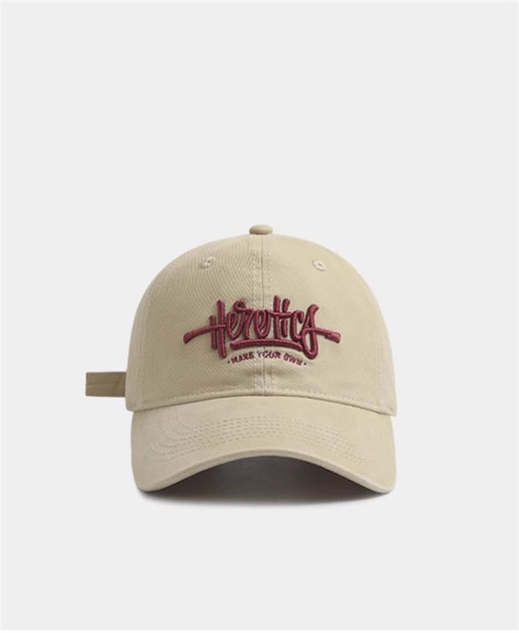 Estilo de tendencia americana bordada letras gorra de pato mujer primavera y otoño nueva moda retro versátil gorra de béisbol