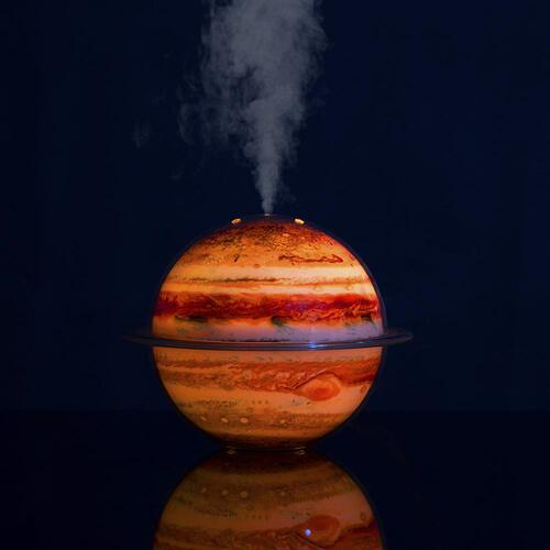 New Creative Planet Humidifier Large Fog Household Night Light Air Atomizer Jupiter Humidifier Wholesale