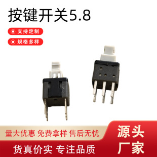 5.8*5.8 button switch double row six foot touch switch