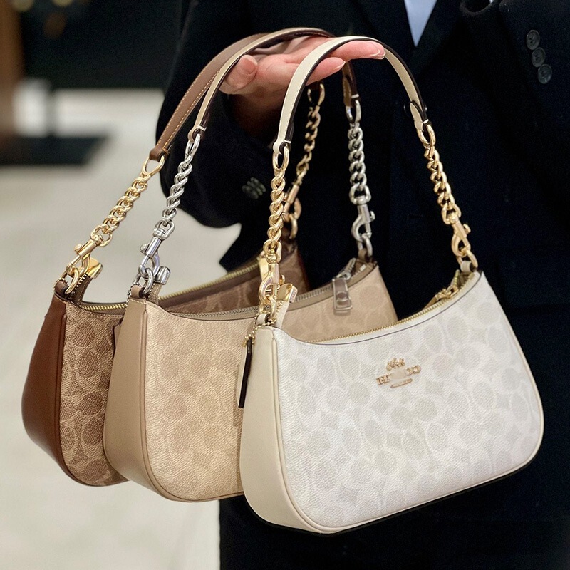 [High-End Version] C蔻家Teri25 Underarm Bag, Handbag, Mahjong Bag, Shoulder Bag, Crossbody Bag, Women's Bag