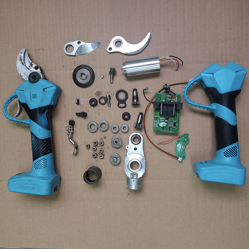 3公分电动剪刀配件无刷果树修枝电动工具锂电剪主板霍尔板