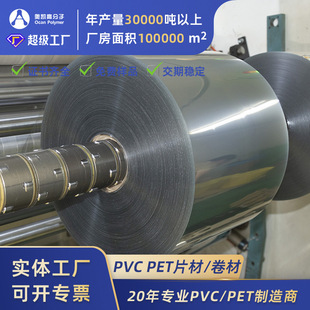 PET high transparent transparent coil blister tray packaging material manufacturers advertising printing with environmental protection PET plastic sheet
