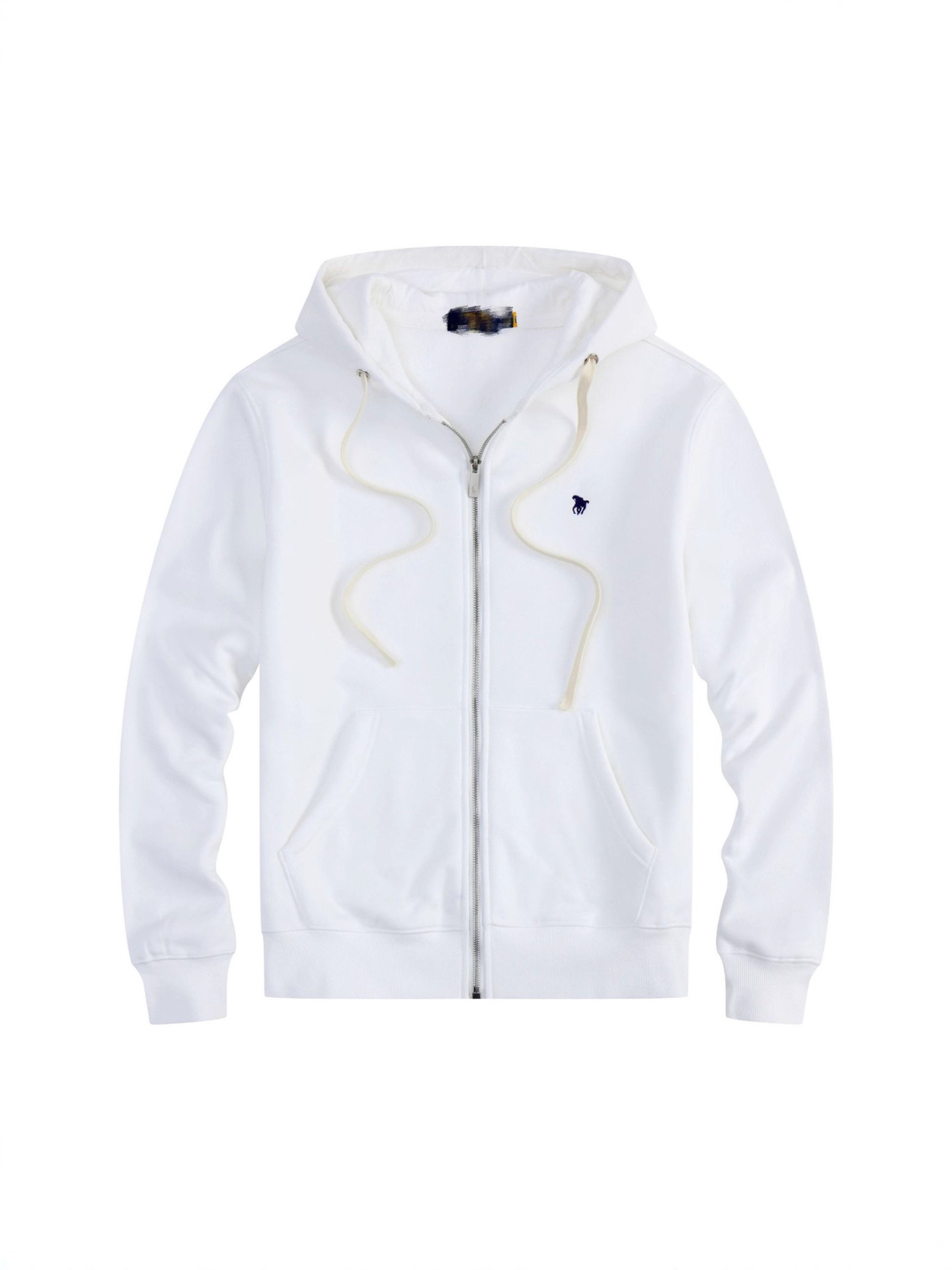 Cross-Border Embroidered Thickened Spring and Autumn Polo Casual Set Couple's Pony Logo Cardigan Thick Drawstring Hooded Sweatshirt Rl Jacket