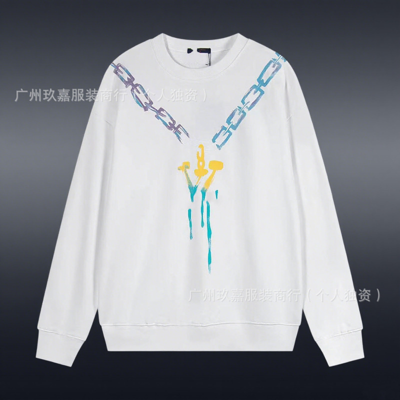 跨境.正确版.驴家秋冬系列高克重纯棉长袖卫衣高版本.25新款|undefined