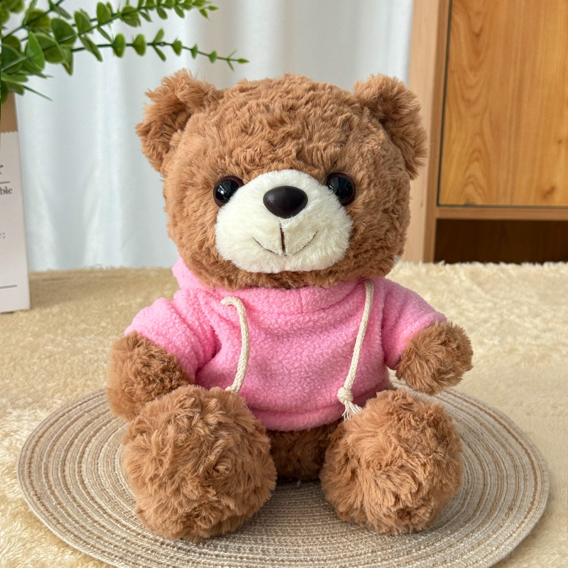 Transfronterizos Teddy Bear muñecas de peluche muñecas de tela regalo de graduación de chicas regalos de eventos logotipo imprimible